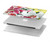 S3205 レトロ花 Retro Art Flowers MacBook Air 13″ (2022,2024) - A2681, A3113 ケース・カバー