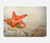 S3212 シーシェルズ・ヒトデ・ビーチ Sea Shells Starfish Beach MacBook Air 13″ (2022,2025) - A2681, A3113, A3240 ケース・カバー