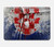 S3313 クロアチアflag Vintage Football Graphic Croatia Flag Vintage Football Graphic MacBook Air 13″ (2022,2025) - A2681, A3113, A3240 ケース・カバー