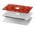 S3355 赤バンダナパターン Bandana Red Pattern MacBook Air 13″ (2022,2024) - A2681, A3113 ケース・カバー