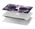 S3582 紫の頭蓋骨 Purple Sugar Skull MacBook Air 13″ (2022,2024) - A2681, A3113 ケース・カバー
