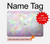 S3747 トランスフラッグポリゴン Trans Flag Polygon MacBook Air 13″ (2022,2025) - A2681, A3113, A3240 ケース・カバー