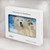 S3794 北極シロクマはシールに恋するペイント Arctic Polar Bear and Seal Paint MacBook Air 13″ (2022,2024) - A2681, A3113 ケース・カバー