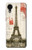 S2108 エッフェル塔パリポストカード Eiffel Tower Paris Postcard Samsung Galaxy A03 Core バックケース、フリップケース・カバー
