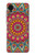 S3694 ヒッピーアートパターン Hippie Art Pattern Samsung Galaxy A03 Core バックケース、フリップケース・カバー