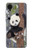 S3793 かわいい赤ちゃん雪パンダのペイント Cute Baby Panda Snow Painting Samsung Galaxy A03 Core バックケース、フリップケース・カバー