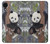S3793 かわいい赤ちゃん雪パンダのペイント Cute Baby Panda Snow Painting Samsung Galaxy A03 Core バックケース、フリップケース・カバー