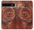S0603 木材 グラフィックプリント Wood Graphic Printed Google Pixel 6a バックケース、フリップケース・カバー