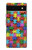 S0816 パズル Puzzle Google Pixel 6a バックケース、フリップケース・カバー