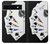 S1078 ポーカーロイヤルストレートフラッシュ Poker Royal Straight Flush Google Pixel 6a バックケース、フリップケース・カバー
