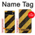 S2231 黄色と黒のラインハザードストライプ Yellow and Black Line Hazard Striped Google Pixel 6a バックケース、フリップケース・カバー