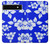 S2244 ハワイのハイビスカス青柄 Hawaiian Hibiscus Blue Pattern Google Pixel 6a バックケース、フリップケース・カバー