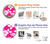 S2246 ハワイのハイビスカスピンク柄 Hawaiian Hibiscus Pink Pattern Google Pixel 6a バックケース、フリップケース・カバー