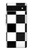 S2492 黒と白のチェッカーボード Black and White Check Google Pixel 6a バックケース、フリップケース・カバー