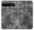S2526 ブラックマーブルグラフィックプリント Black Marble Graphic Printed Google Pixel 6a バックケース、フリップケース・カバー