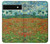 S2681 フィールドポピーのヴィンセント・ヴァン・ゴッホ Field Of Poppies Vincent Van Gogh Google Pixel 6a バックケース、フリップケース・カバー