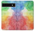 S2945 カラフル水彩 Colorful Watercolor Google Pixel 6a バックケース、フリップケース・カバー