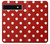 S2951 赤の水玉 Red Polka Dots Google Pixel 6a バックケース、フリップケース・カバー