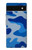 S2958 陸軍青迷彩 Army Blue Camo Camouflage Google Pixel 6a バックケース、フリップケース・カバー