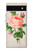 S3079 ピンクローズ Vintage Pink Rose Google Pixel 6a バックケース、フリップケース・カバー