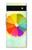 S3493 カラフルなレモン Colorful Lemon Google Pixel 6a バックケース、フリップケース・カバー