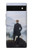 S3789 霧の海の上の放浪者 Wanderer above the Sea of Fog Google Pixel 6a バックケース、フリップケース・カバー