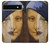 S3853 モナリザ グスタフクリムト フェルメール Mona Lisa Gustav Klimt Vermeer Google Pixel 6a バックケース、フリップケース・カバー