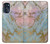 S3717 ローズゴールドブルーパステル大理石グラフィックプリント Rose Gold Blue Pastel Marble Graphic Printed Motorola Moto G (2022) バックケース、フリップケース・カバー