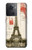 S2108 エッフェル塔パリポストカード Eiffel Tower Paris Postcard OnePlus Ace バックケース、フリップケース・カバー