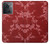 S3817 赤い花の桜のパターン Red Floral Cherry blossom Pattern OnePlus Ace バックケース、フリップケース・カバー