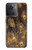 S3691 ゴールドピーコックフェザー Gold Peacock Feather OnePlus 10R バックケース、フリップケース・カバー