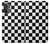 S1611 チェッカーボード Black and White Check Chess Board OnePlus Nord N20 5G バックケース、フリップケース・カバー