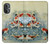 S1654 魚アート絵画 Koi Carp Fish Art Painting OnePlus Nord N20 5G バックケース、フリップケース・カバー