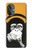 S2324 ヘッドフォンポップミュージックと面白い猿 Funny Monkey with Headphone Pop Music OnePlus Nord N20 5G バックケース、フリップケース・カバー