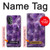S3713 パープルクォーツアメジストグラフィックプリント Purple Quartz Amethyst Graphic Printed OnePlus Nord N20 5G バックケース、フリップケース・カバー