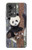 S3793 かわいい赤ちゃん雪パンダのペイント Cute Baby Panda Snow Painting OnePlus Nord 2T バックケース、フリップケース・カバー