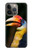 S3876 カラフルなサイチョウ Colorful Hornbill iPhone 13 Pro Max バックケース、フリップケース・カバー