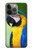 S3888 コンゴウインコの顔の鳥 Macaw Face Bird iPhone 13 Pro Max バックケース、フリップケース・カバー