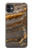 S3886 灰色の大理石の岩 Gray Marble Rock iPhone 11 バックケース、フリップケース・カバー