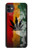 S3890 レゲエ ラスタ フラッグ スモーク Reggae Rasta Flag Smoke iPhone 11 バックケース、フリップケース・カバー