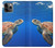 S3898 ウミガメ Sea Turtle iPhone 11 Pro Max バックケース、フリップケース・カバー