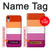 S3887 レズビアンプライドフラッグ Lesbian Pride Flag iPhone XR バックケース、フリップケース・カバー