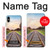 S3866 鉄道直線線路 Railway Straight Train Track iPhone X, iPhone XS バックケース、フリップケース・カバー