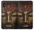 S3874 ブッダフェイスオームシンボル Buddha Face Ohm Symbol iPhone X, iPhone XS バックケース、フリップケース・カバー
