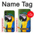 S3888 コンゴウインコの顔の鳥 Macaw Face Bird iPhone X, iPhone XS バックケース、フリップケース・カバー