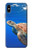 S3898 ウミガメ Sea Turtle iPhone X, iPhone XS バックケース、フリップケース・カバー