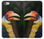 S3876 カラフルなサイチョウ Colorful Hornbill iPhone 6 6S バックケース、フリップケース・カバー