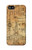 S3868 航空機の設計図の古い紙 Aircraft Blueprint Old Paper iPhone 5 5S SE バックケース、フリップケース・カバー