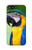S3888 コンゴウインコの顔の鳥 Macaw Face Bird iPhone 5 5S SE バックケース、フリップケース・カバー