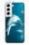 S3878 イルカ Dolphin Samsung Galaxy S22 バックケース、フリップケース・カバー